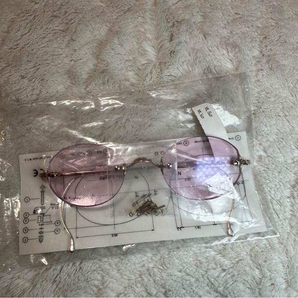 Garrett Leight Mr. Leight Makena S Rose Gold Sunglasses - Picture 5 of 12